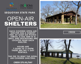 Preview of View Cherokee Shelter & Open-Air Shelters Brochure
